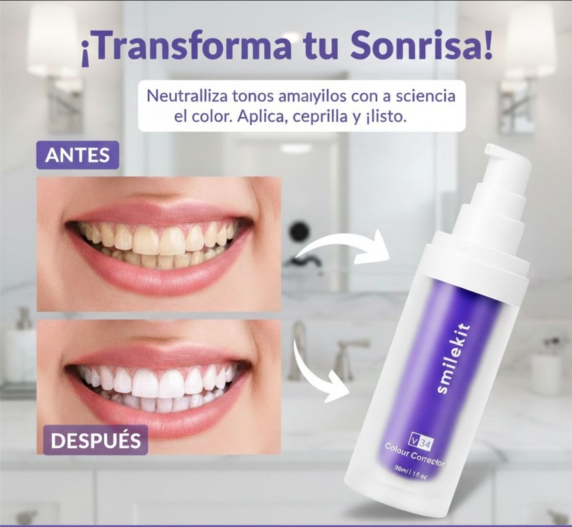 Serum Blanqueador Instantáneo - UltraWhiteV34