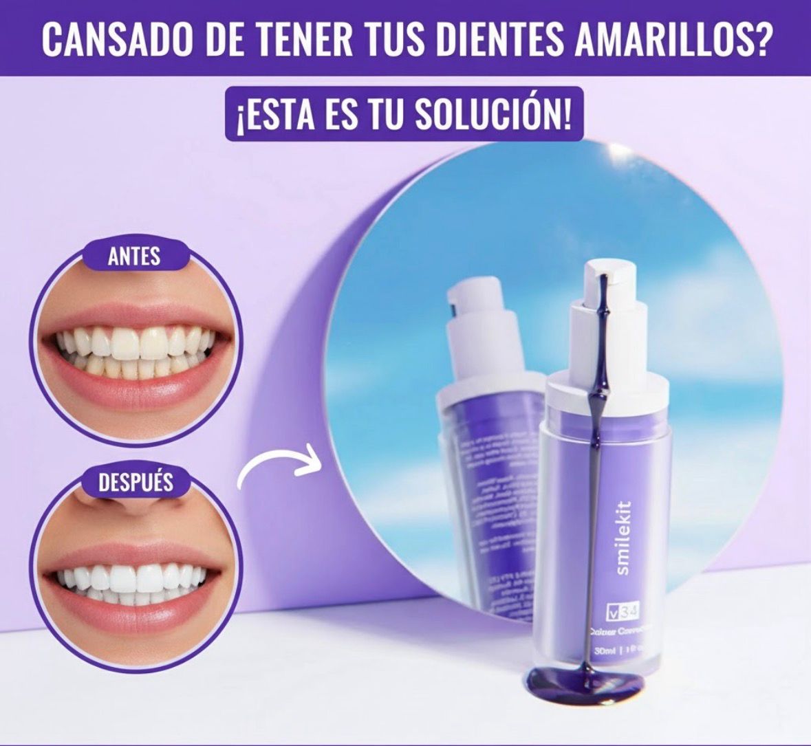 Serum Blanqueador Instantáneo - UltraWhiteV34